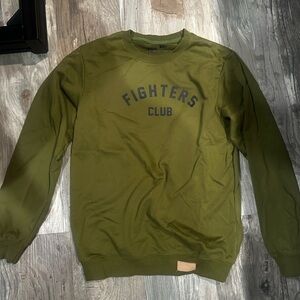 Kill Crew Green Crewneck Sweater Fighters Club